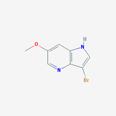 Picture of 3-Bromo-6-methoxy-1H-pyrrolo[3,2-b]pyridine