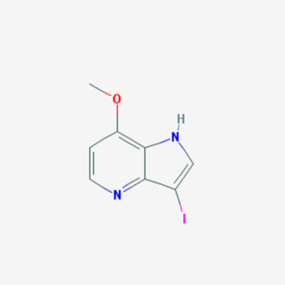 Picture of 3-Iodo-7-methoxy-1H-pyrrolo[3,2-b]pyridine