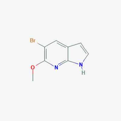 Picture of 5-Bromo-6-methoxy-1H-pyrrolo[2,3-b]pyridine