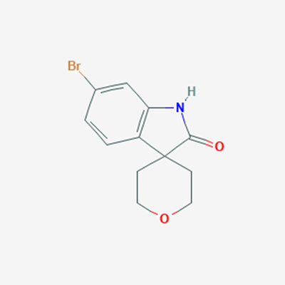 Picture of 6-Bromo-2,3,5,6-tetrahydrospiro[indoline-3,4-pyran]-2-one