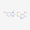 Picture of (R)-5-Methoxy-2-(((4-methoxy-3,5-dimethylpyridin-2-yl)methyl)sulfinyl)-1H-benzo[d]imidazole