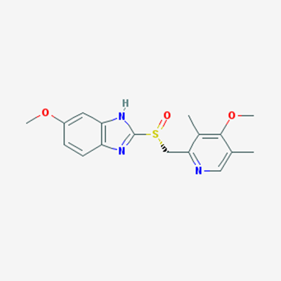 Picture of (R)-5-Methoxy-2-(((4-methoxy-3,5-dimethylpyridin-2-yl)methyl)sulfinyl)-1H-benzo[d]imidazole