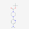 Picture of tert-Butyl 4-(5-aminopyridin-2-yl)piperazine-1-carboxylate