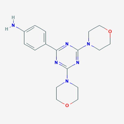 Picture of 4-(4,6-Dimorpholino-1,3,5-triazin-2-yl)aniline