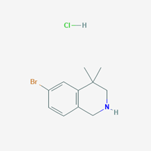 Picture of 6-Bromo-4,4-dimethyl-1,2,3,4-tetrahydroisoquinoline hydrochloride