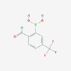 Picture of (2-Formyl-5-(trifluoromethyl)phenyl)boronic acid