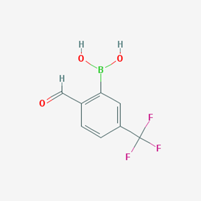 Picture of (2-Formyl-5-(trifluoromethyl)phenyl)boronic acid