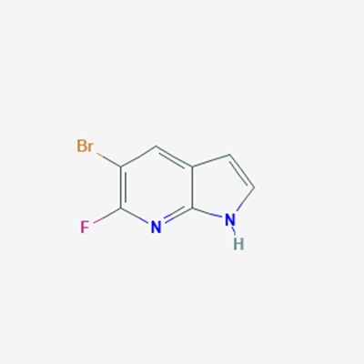 Picture of 5-Bromo-6-fluoro-1H-pyrrolo[2,3-b]pyridine