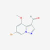 Picture of 6-Bromo-4-methoxypyrazolo[1,5-a]pyridine-3-carbaldehyde