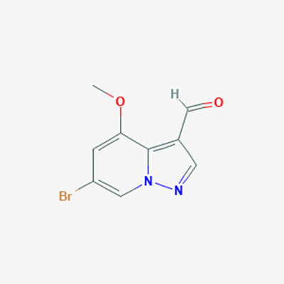 Picture of 6-Bromo-4-methoxypyrazolo[1,5-a]pyridine-3-carbaldehyde