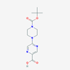 Picture of 5-(4-(tert-Butoxycarbonyl)piperazin-1-yl)pyrazine-2-carboxylic acid