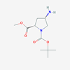 Picture of (2S,4S)-1-tert-Butyl 2-methyl 4-aminopyrrolidine-1,2-dicarboxylate