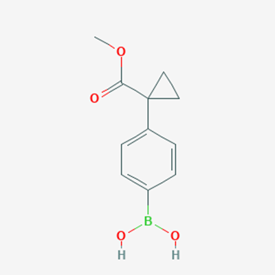 Picture of (4-(1-(Methoxycarbonyl)cyclopropyl)phenyl)boronic acid