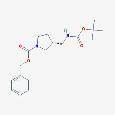 Picture of (R)-1-Cbz-3-(Boc-aminomethyl)pyrrolidine