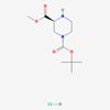 Picture of (S)-1-tert-Butyl 3-methyl piperazine-1,3-dicarboxylate hydrochloride