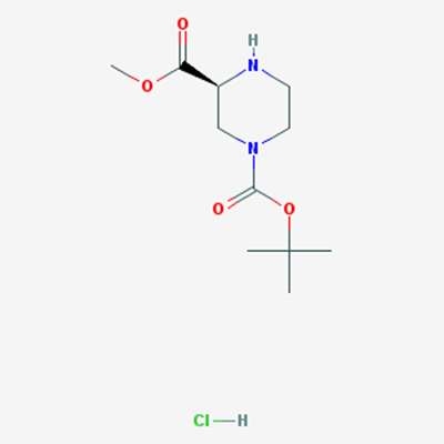 Picture of (S)-1-tert-Butyl 3-methyl piperazine-1,3-dicarboxylate hydrochloride