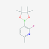 Picture of 2-Fluoro-6-methyl-3-(4,4,5,5-tetramethyl-1,3,2-dioxaborolan-2-yl)pyridine