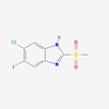 Picture of 5-Chloro-6-iodo-2-(methylsulfonyl)-1H-benzo[d]imidazole