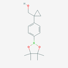 Picture of (1-(4-(4,4,5,5-Tetramethyl-1,3,2-dioxaborolan-2-yl)phenyl)cyclopropyl)methanol
