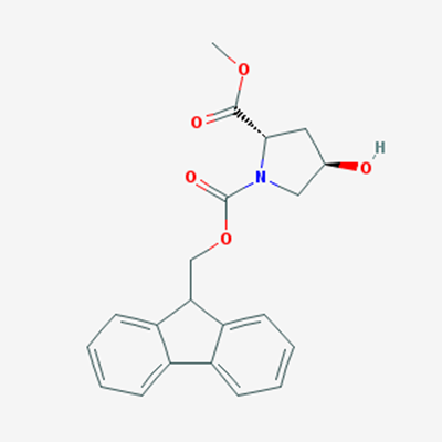 Picture of (2S,4R)-1-((9H-Fluoren-9-yl)methyl) 2-methyl 4-hydroxypyrrolidine-1,2-dicarboxylate