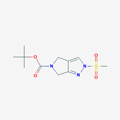 Picture of tert-Butyl 2-(methylsulfonyl)-4,6-dihydropyrrolo[3,4-c]pyrazole-5(2H)-carboxylate