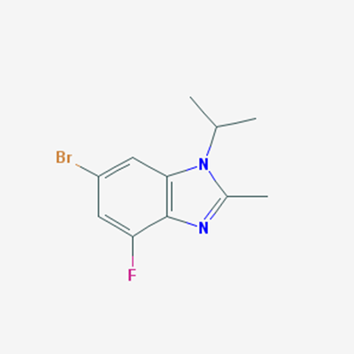 Picture of 6-Bromo-4-fluoro-1-isopropyl-2-methyl-1H-benzo[d]imidazole