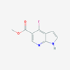 Picture of Methyl 4-fluoro-1H-pyrrolo[2,3-b]pyridine-5-carboxylate