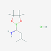 Picture of (R)-3-Methyl-1-(4,4,5,5-tetramethyl-1,3,2-dioxaborolan-2-yl)butan-1-amine hydrochloride