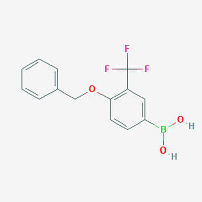 Picture of (4-(Benzyloxy)-3-(trifluoromethyl)phenyl)boronic acid
