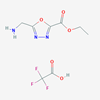 Picture of Ethyl 5-(aminomethyl)-1,3,4-oxadiazole-2-carboxylate 2,2,2-trifluoroacetate