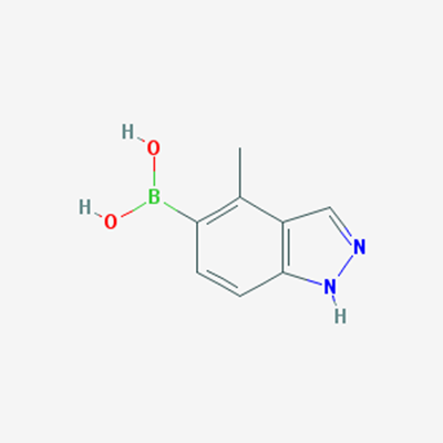 Picture of (4-Methyl-1H-indazol-5-yl)boronic acid