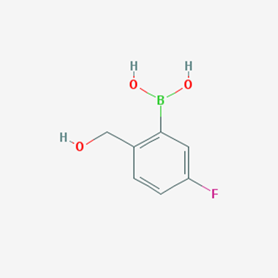 Picture of (5-Fluoro-2-(hydroxymethyl)phenyl)boronic acid