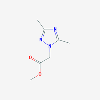 Picture of Methyl 2-(3,5-dimethyl-1H-1,2,4-triazol-1-yl)acetate