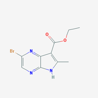 Picture of Ethyl 2-bromo-6-methyl-5H-pyrrolo[2,3-b]pyrazine-7-carboxylate