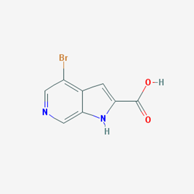 Picture of 4-Bromo-1H-pyrrolo[2,3-c]pyridine-2-carboxylic acid