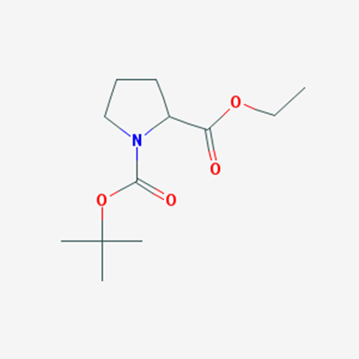 Picture of 1-tert-Butyl 2-ethyl pyrrolidine-1,2-dicarboxylate
