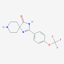 Picture of 2-(4-(Trifluoromethoxy)phenyl)-1,3,8-triazaspiro[4.5]dec-1-en-4-one