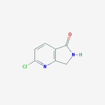 Picture of 2-Chloro-6,7-dihydro-5H-pyrrolo[3,4-b]pyridin-5-one