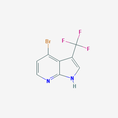 Picture of 4-Bromo-3-(trifluoromethyl)-1H-pyrrolo[2,3-b]pyridine