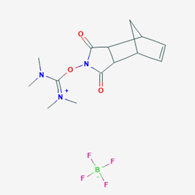 Picture of 2-(1,3-Dioxo-3a,4,7,7a-tetrahydro-1H-4,7-methanoisoindol-2(3H)-yl)-1,1,3,3-tetramethyluronium tetrafluoroborate