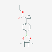 Picture of Ethyl 1-(4-(4,4,5,5-tetramethyl-1,3,2-dioxaborolan-2-yl)phenyl)cyclopropanecarboxylate