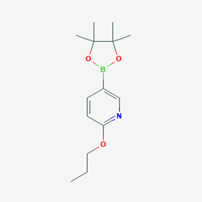 Picture of 2-Propoxy-5-(4,4,5,5-tetramethyl-1,3,2-dioxaborolan-2-yl)pyridine