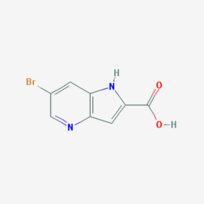 Picture of 6-Bromo-1H-pyrrolo[3,2-b]pyridine-2-carboxylic acid