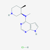Picture of N-Methyl-N-((3R,4R)-4-methylpiperidin-3-yl)-7H-pyrrolo[2,3-d]pyrimidin-4-amine hydrochloride