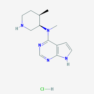 Picture of N-Methyl-N-((3R,4R)-4-methylpiperidin-3-yl)-7H-pyrrolo[2,3-d]pyrimidin-4-amine hydrochloride