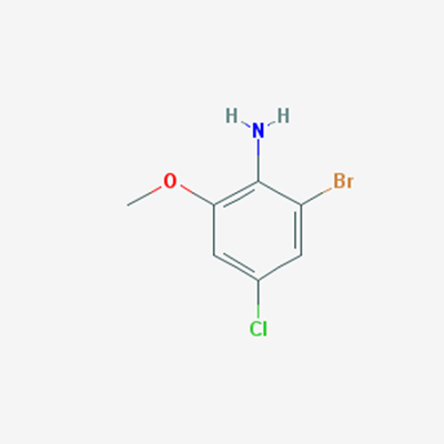 Picture of 2-Bromo-4-chloro-6-methoxyaniline