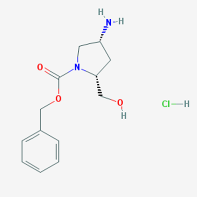 Picture of (2R,4R)-Benzyl 4-amino-2-(hydroxymethyl)pyrrolidine-1-carboxylate hydrochloride