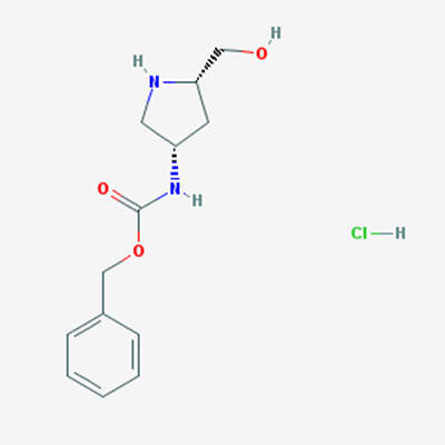 Picture of (2S,4S)-2-Hydroxymethyl-4-Cbz-aminopyrrolidine hydrochloride