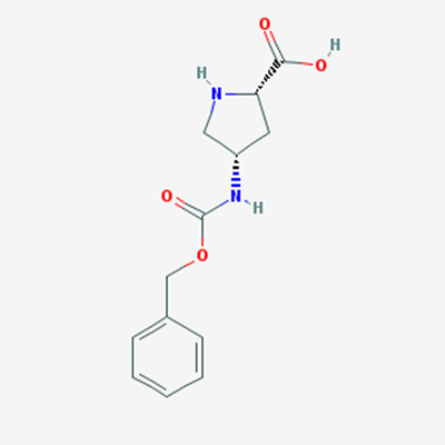 Picture of (2S,4S)-4-(((Benzyloxy)carbonyl)amino)pyrrolidine-2-carboxylic acid