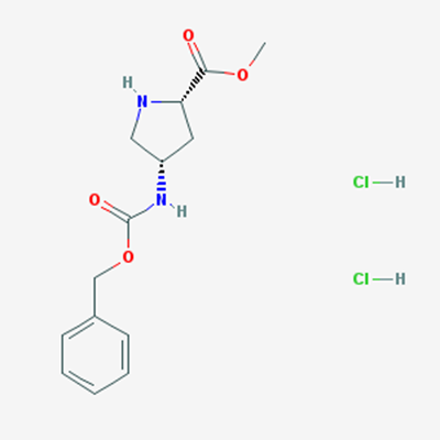 Picture of (2S,4S)-Methyl 4-(((benzyloxy)carbonyl)amino)pyrrolidine-2-carboxylate dihydrochloride